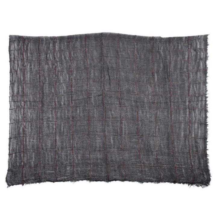Buddha Stones Spring Fall Plaid Checkered Pattern Casual Unisex Scarf - image 2