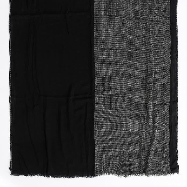 Buddha Stones Spring Fall Two-Colored Woven Tassel Men's Scarf - image 9