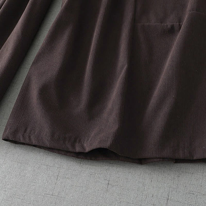 Buddha Stones Spring Summer Casual Drawstring Solid Capri Pants Women's Wide Leg Pants With Pocket - image 7