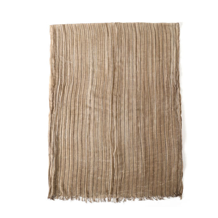 Buddha Stones Spring Fall Soft Textured Travel Tassel Men's Scarf - image 10