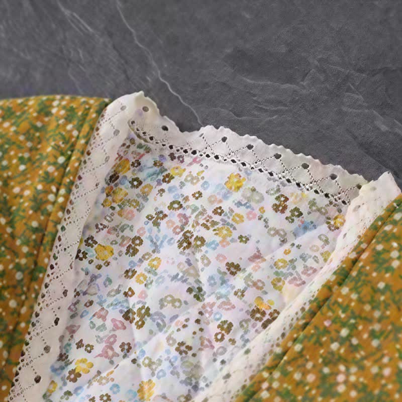 Buddha Stones Fall Winter Vintage Elegant Button-Up Floral Knit Women's Jackets - image 5