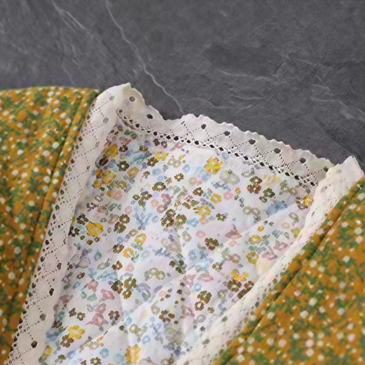 Buddha Stones Fall Winter Vintage Elegant Button-Up Floral Knit Women's Jackets - image 5