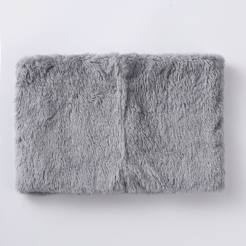 Buddha Stones 3Pcs Fall Winter Cable Knit Design Fleece Lined Cozy Neck Warmer Women's Scarf Gloves - image 5