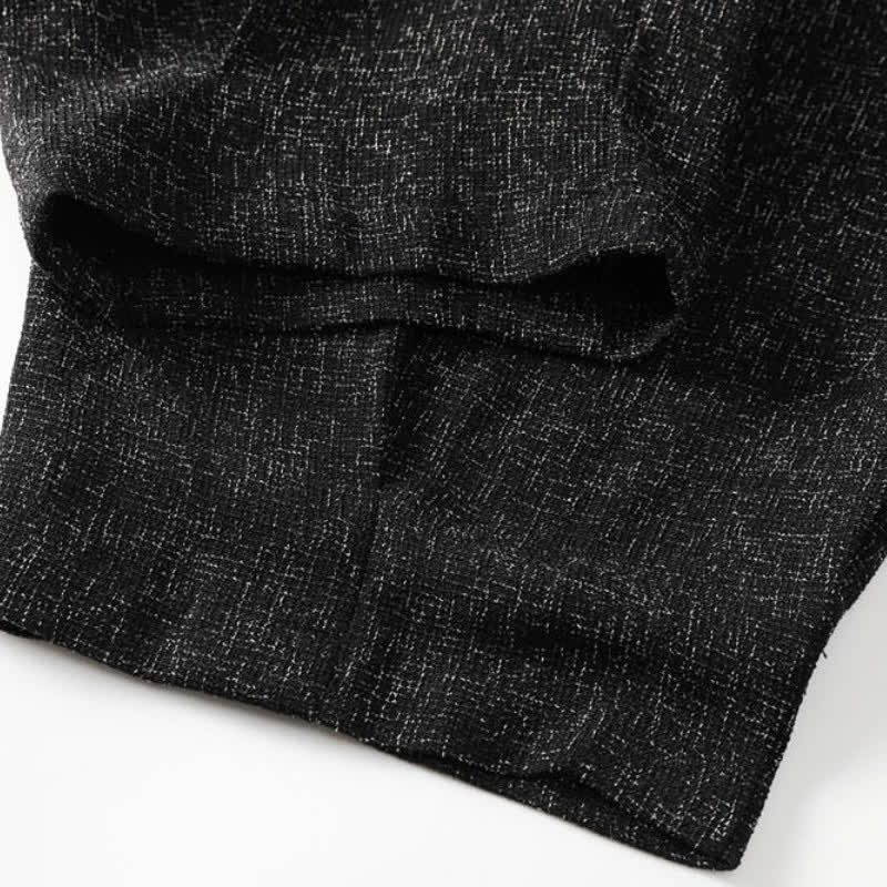 Buddha Stones Fall Winter Casual Drawstring Embroidery Character Solid Long Pants Men's Harem Pants With Pockets - image 8