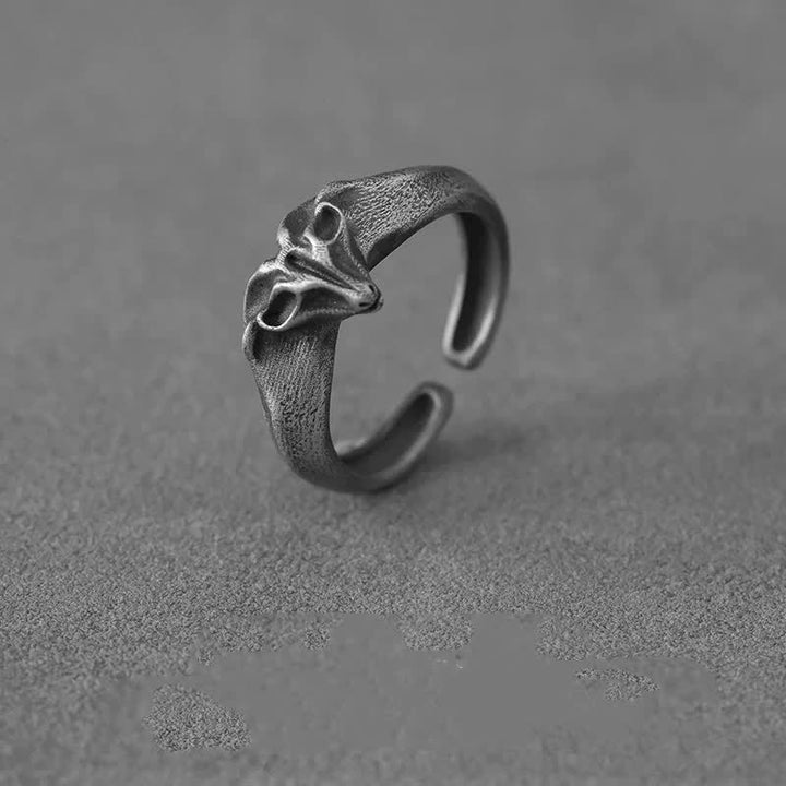 Buddha Stones Year of the Goat 999 Sterling Silver Auspicious Sheep Protection Open Ring - image 11