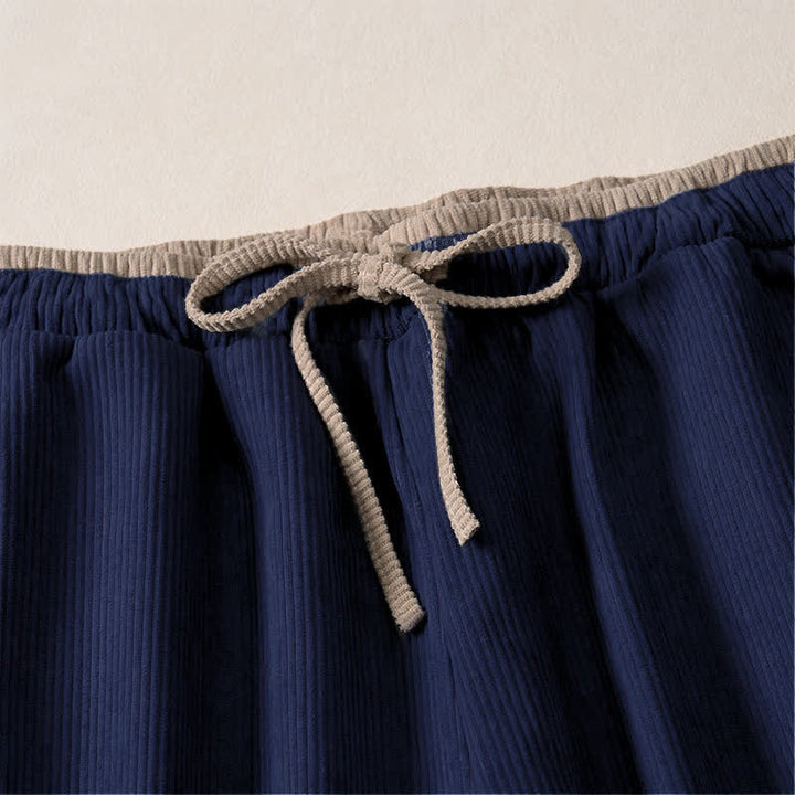 Buddha Stones Casual Solid Color Cotton Linen Drawstring Women's Pants With Pockets - image 17