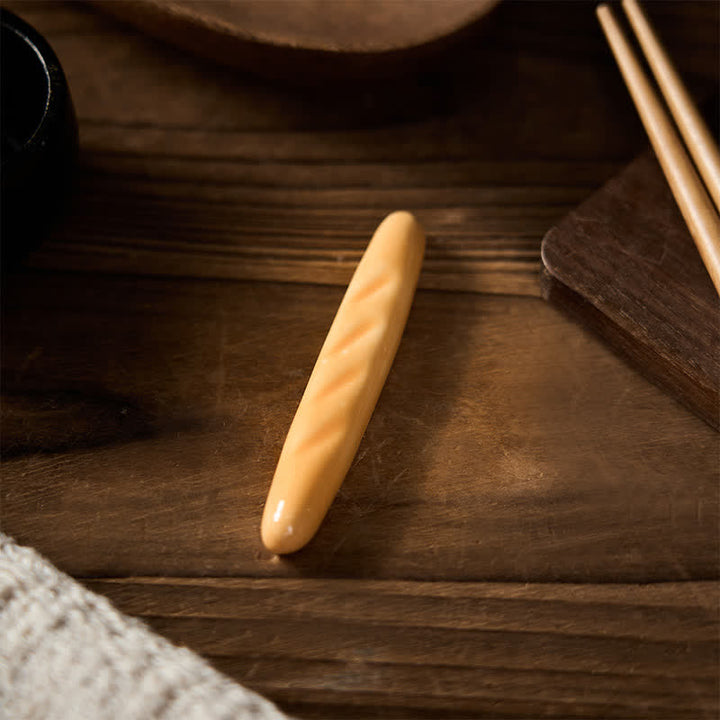 Buddha Stones Ceramic Food Style Mini Chopstick Holder - image 20