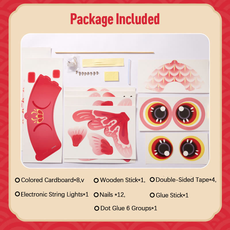 Buddha Stones DIY Fortune Luck Koi Fish Paper Lantern Lamp Mid-Autumn Festival Child Kids Lantern Decoration - image 6