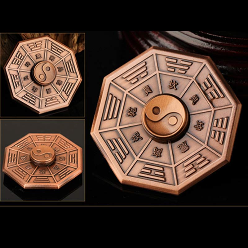 Buddha Stones Fidget Spinner Blessing Tai Chi Finger Hand Spinner Decoration - image 9