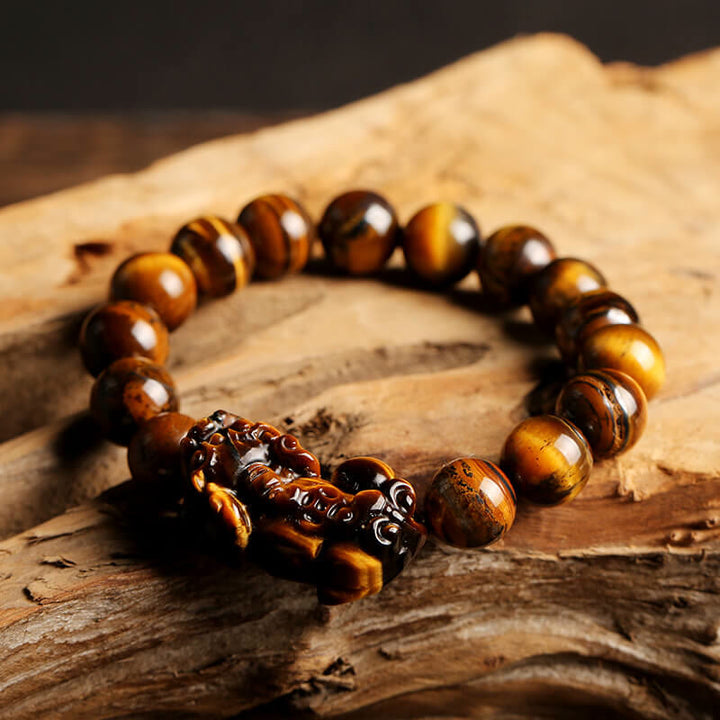 Buddha Stones Natural Tiger Eye Wealth Bracelet - image 4