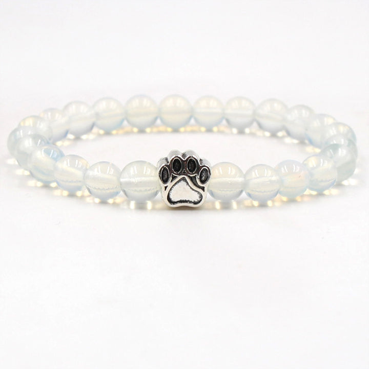Indian Agate Green Agate Dog Paw Positive Calm Bracelet - Opal (Love ♥ Success) - image 10