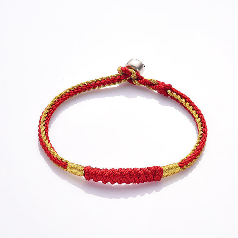 Buddha Stones Tibetan Handmade Braid Luck String Protection Bracelet - image 4