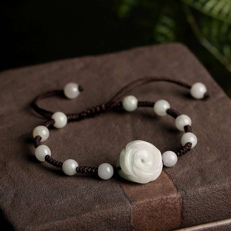 Buddha Stones Natural Jade PiXiu Luck Bracelet - image 6