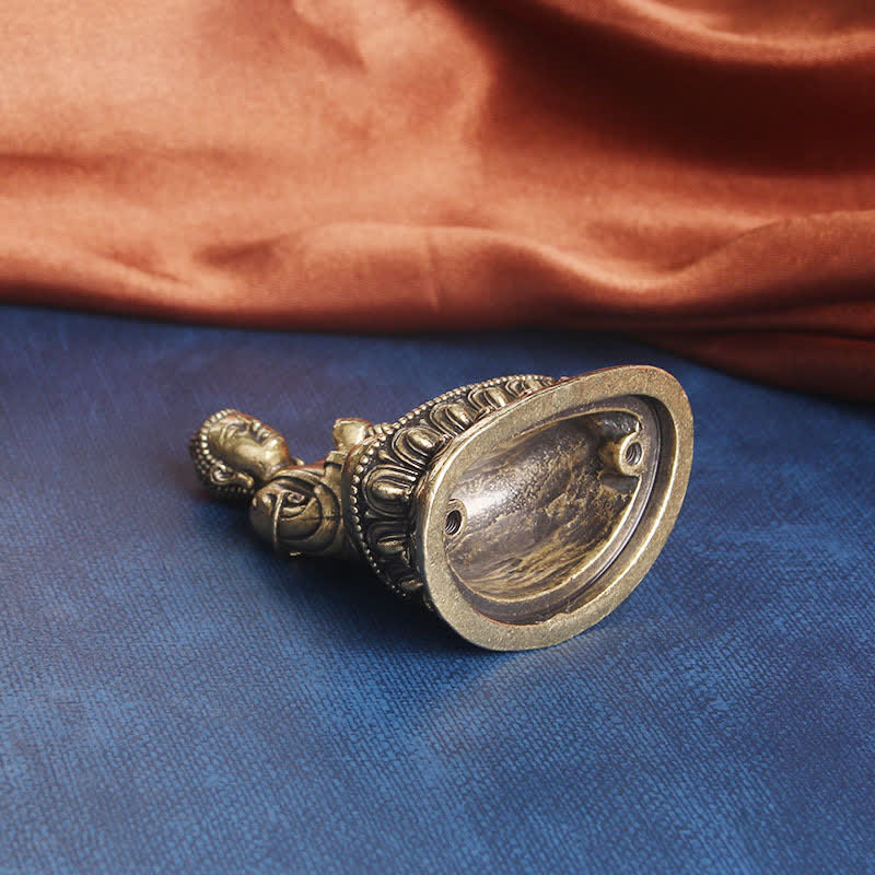 Buddha Stones Tathagata Buddha Serenity Copper Statue Decoration - image 6