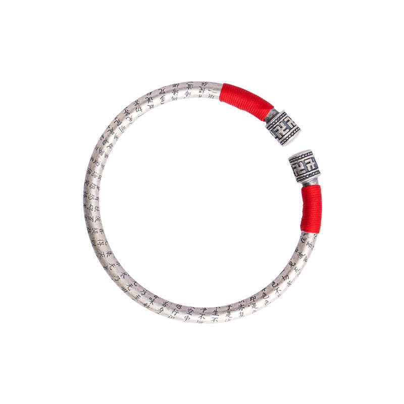 Buddha Stones Tibet Om Mani Padme Hum Luck Red String Bracelet Bangle - image 10