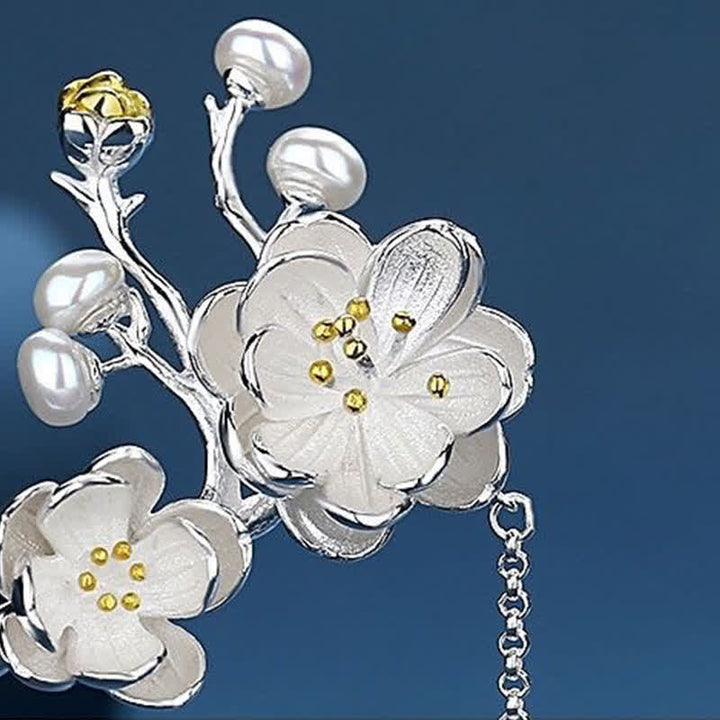 Plum Blossom Butterfly Love Freedom Tassel Hairpin - image 5