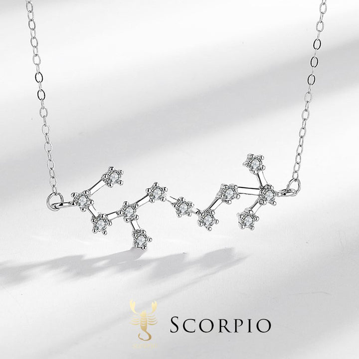 Buddha Stones 925 Sterling Silver 12 Constellations of the Zodiac Astrology Blessing Necklace Pendant - image 11