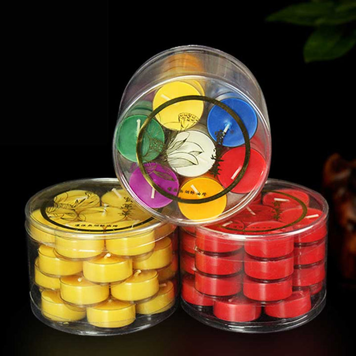 Buddha Stones Meditation Prayer Altar Lotus Flower Candle Holder Buddhist Temple Rituals Use Items - image 21