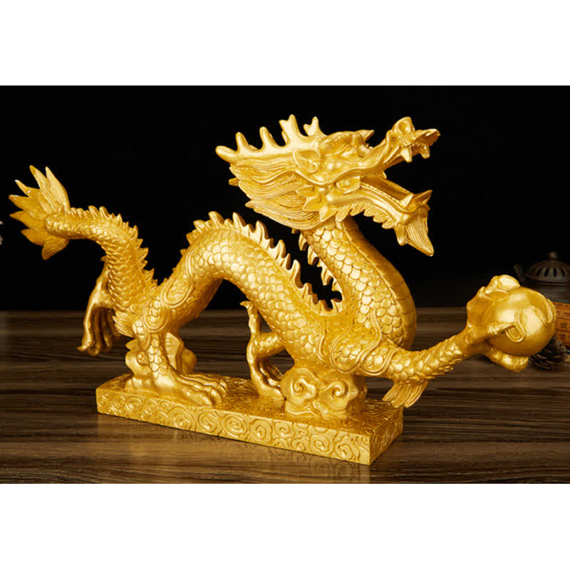 Buddha Stones Feng Shui Dragon Auspicious Cloud Wealth Luck Decoration - image 7