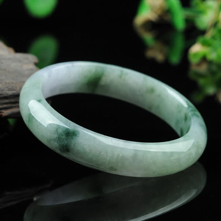 Buddha Stones Jade Luck Blessing Prosperity Bracelet Bangle - image 3