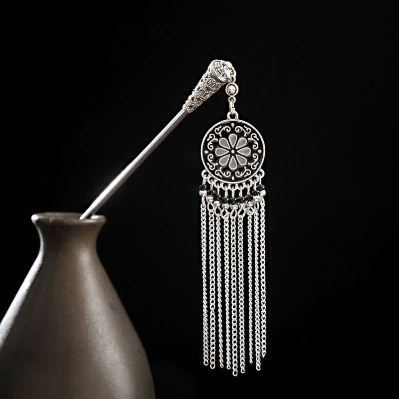 Water Drop Lily of the Valley Flowers Tassels Confidence Hairpin - image 24