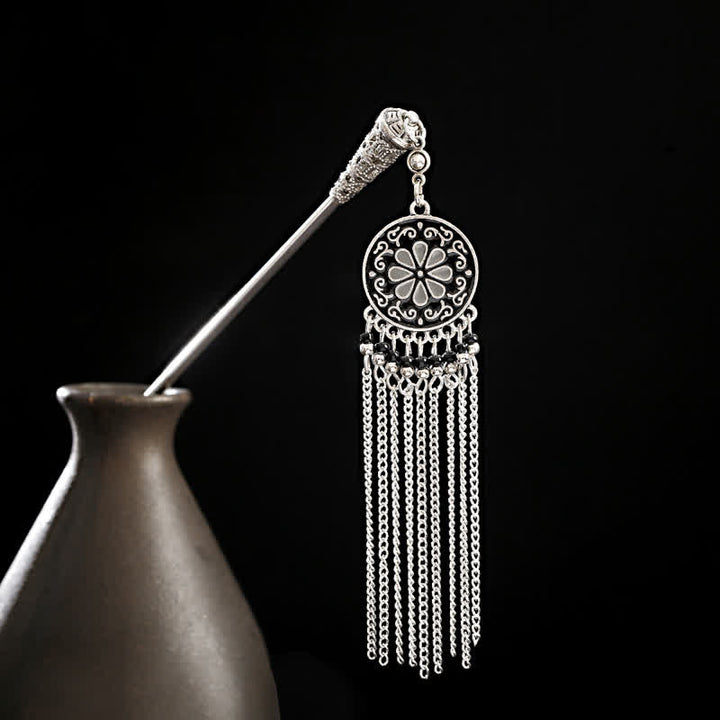 Water Drop Lily of the Valley Flowers Tassels Confidence Hairpin - image 24