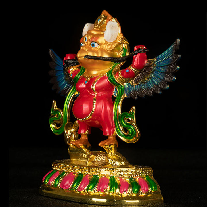 Buddha Stones Tibet Garuda Bird Alloy Keep Evil Spirits Away Home Decoration - image 2