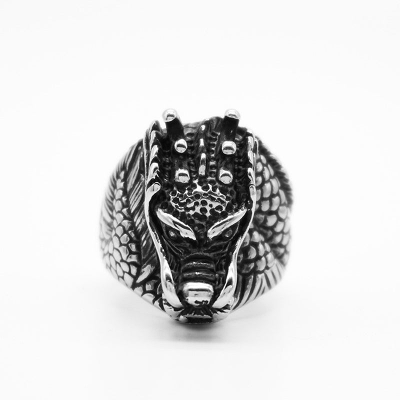 Dragon Balance Titanium Steel Ring - image 5