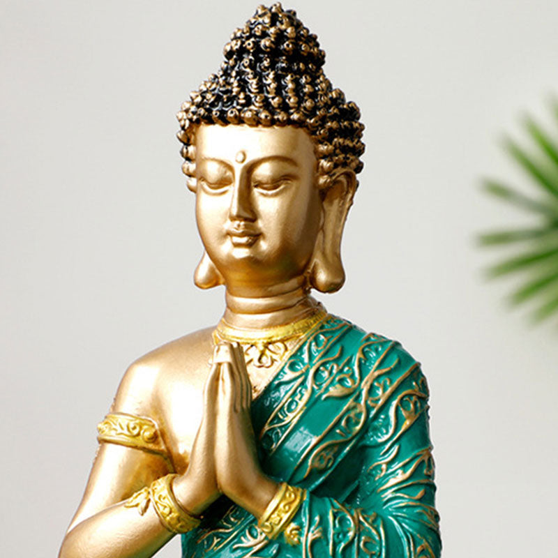 Buddha Stones Buddha Compassion Resin Statue Decoration - image 7