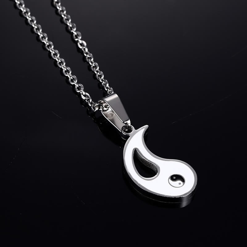 2pcs Yin Yang Pendant Couple Necklace - image 8