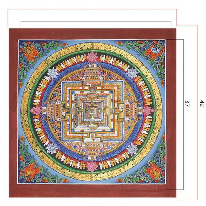 Buddha Stones Tibetan Thangka Painting Blessing Handmade Decoration - image 12