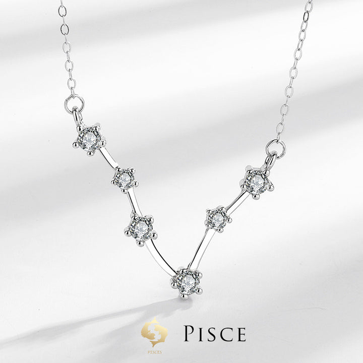 Buddha Stones 925 Sterling Silver 12 Constellations of the Zodiac Astrology Blessing Necklace Pendant - image 3