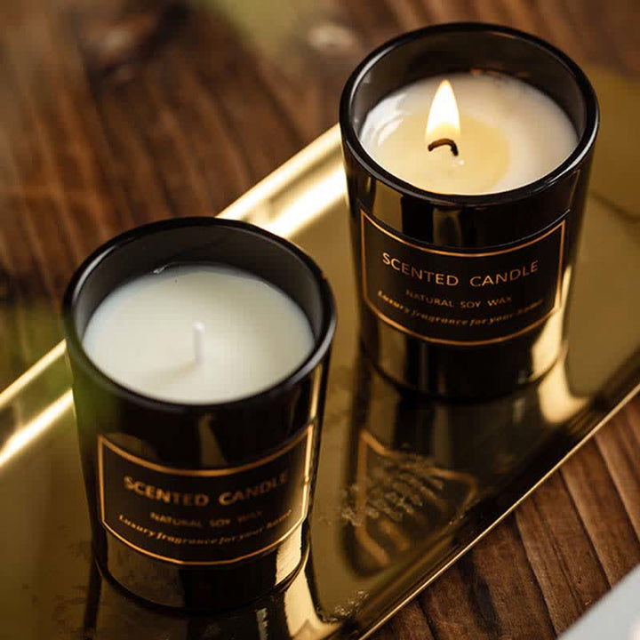 Blue Bell Pear Freesia Fragrance Meditation Prayer Scented Aromatherapy Soy Wax Candle - image 13