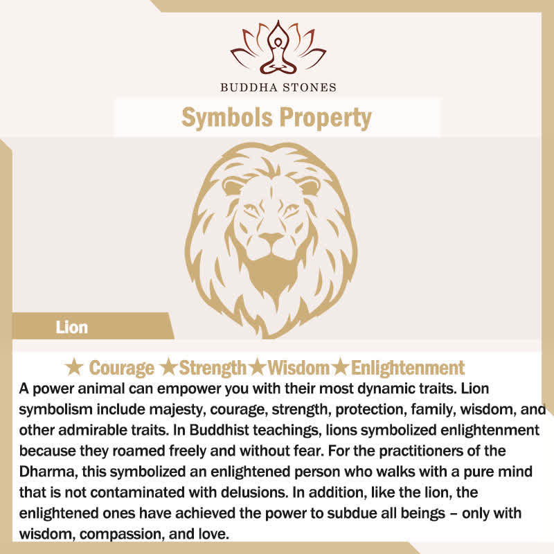 Buddha Stones Lion Statue Strength Resin Home Office Decoration - image 15