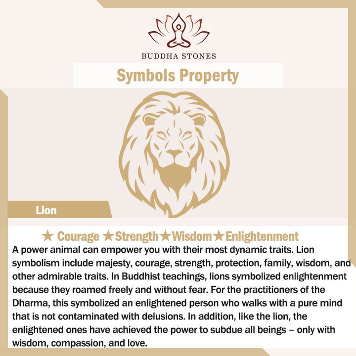 Buddha Stones Natural Silver Sheen Obsidian Lion Wrist Mala Protection Tassels Pocket Mala Car Decoration - image 7