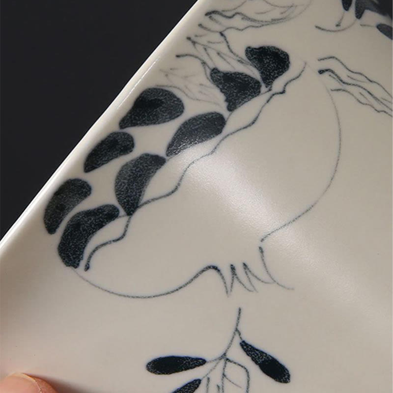 Buddha Stones Hand Painted Pomegranate Hibiscus Pine Lotus Ceramic Gaiwan Sancai Teacup Kung Fu Tea Cup And Saucer With Lid - image 18