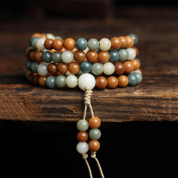 Buddha Stones Bodhi Seed Mala Harmony Wisdom Bracelet - 2 - image 5