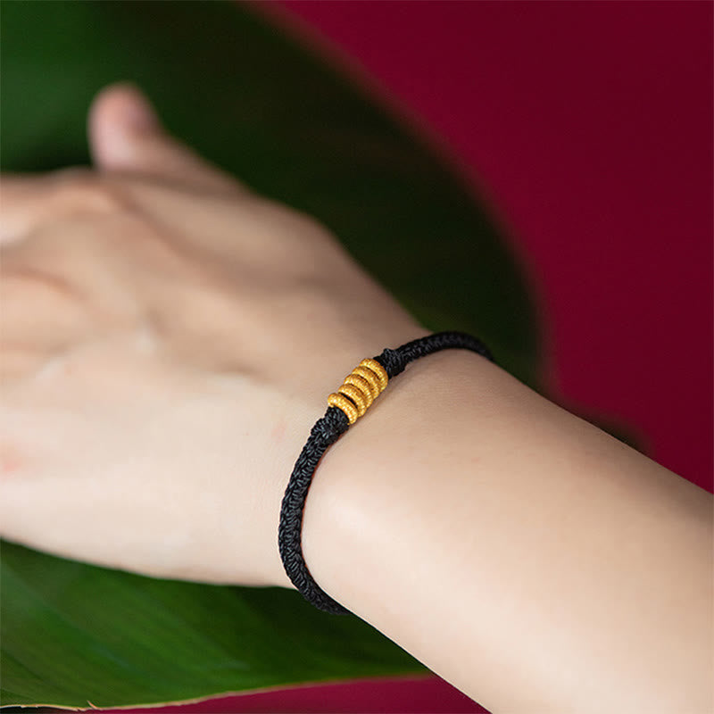 Buddha Stones Handcrafted King Kong Knot Luck Protection Braid Rope Bracelet - image 12