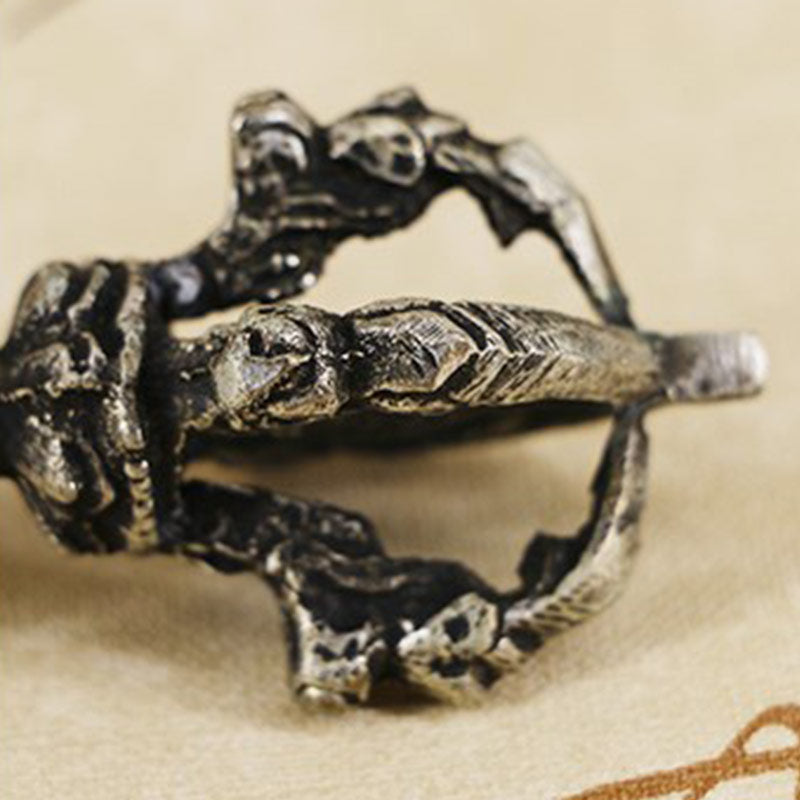 Buddha Stones Tibetan Meditation Bell and Vajra Dorje Copper Decoration Set - image 12