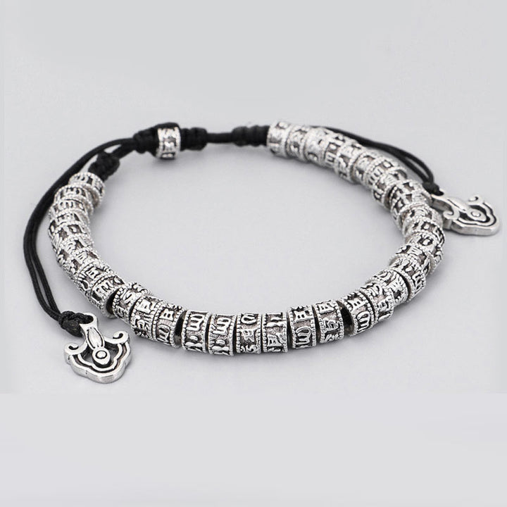 Buddha Stones Handmade Tibetan Mantra Purity Bracelet - image 2