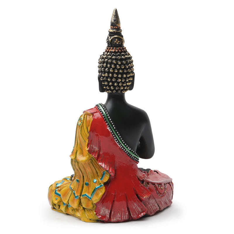 Buddha Stones Thai Buddha Serenity Resin Statue Decoration - image 10