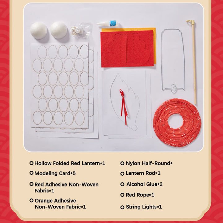 Buddha Stones DIY Good Luck Koi Fish Paper Lantern Lamp Mid-Autumn Festival Child Kids Lantern Decoration - image 9