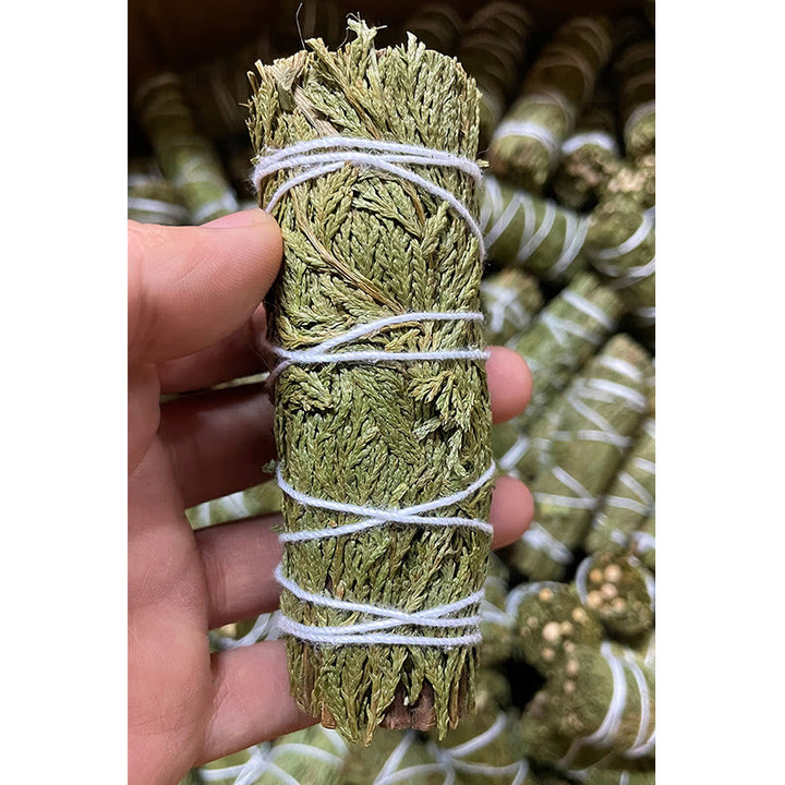Buddha Stones Cedar Smudge Stick for Home Cleansing Incense Meditation and Rituals Cedar Sticks Incense Wands - image 13