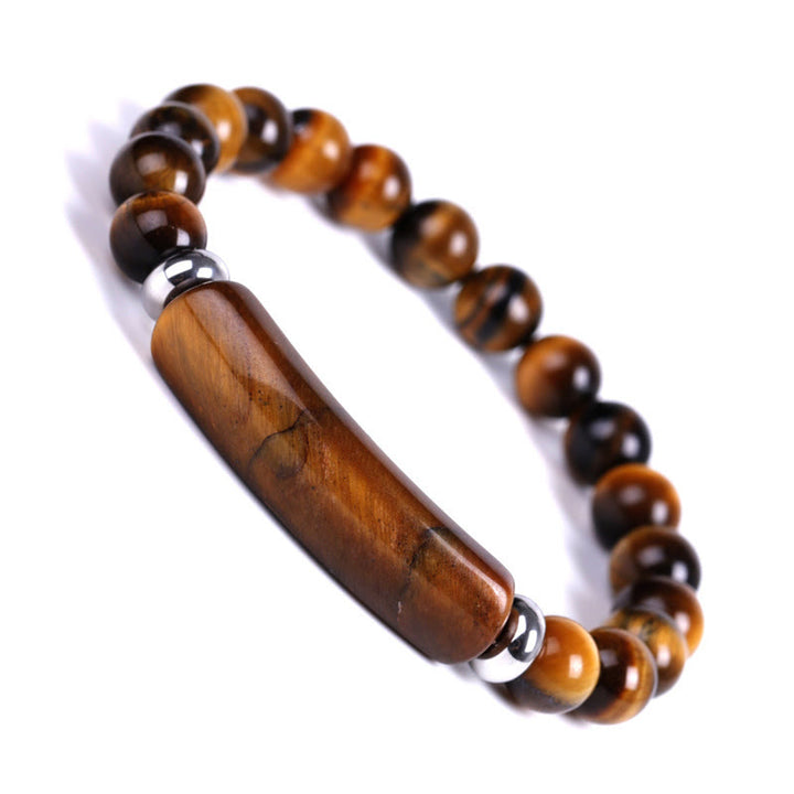 Buddha Stones Handmade Natural Gemstone Healing Bracelet - Tiger Eye - image 28
