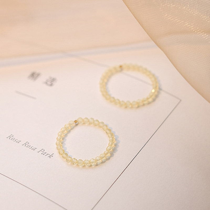 Buddha Stones Natural Citrine Happiness Prosperity Ring - image 13