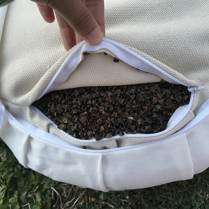 Buddha Stones Cotton Buckwheat Husks Meditation Seat Cushion Home Decoration - image 9