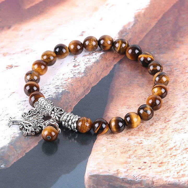 Buddha Stones Natural Gemstone Tree of Life Lucky Charm Stretch Bracelet - image 24
