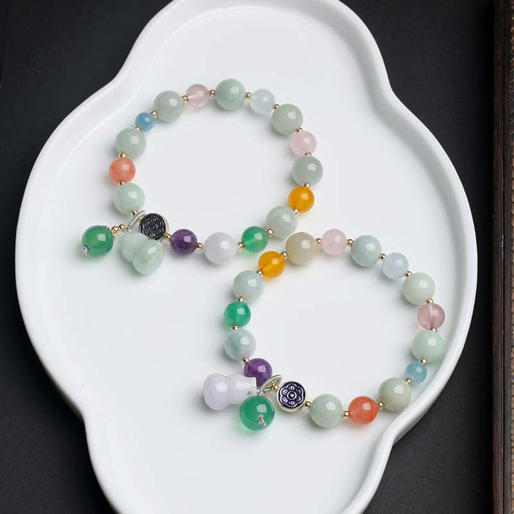 Lucky Bracelet Gourd Jade Bracelet - image 3