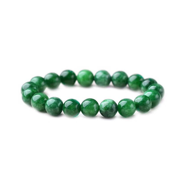 Buddha Stones Cyan Jade Bead Calm Harmony Bracelet - image 5
