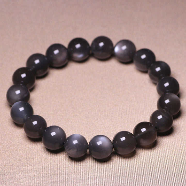 Buddha Stones Natural Moonstone Positive Love Beads Bracelet - 10mm - image 12
